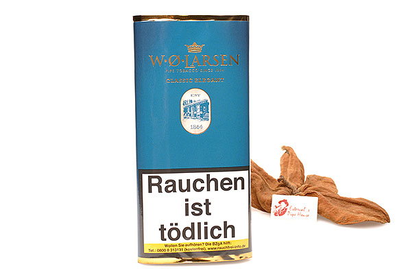 W.Ø. Larsen Classic Elegant Pfeifentabak 50g Pouch W.Ø. Larsen Classic Elegant Pfeifentabak 50g Pouch